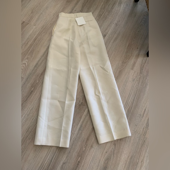 THE ROW Gordon Wool Wide-leg Pants Size 2 - Picture 8 of 15